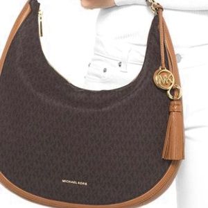 Micheal Kors Original Logo Lydia Hobo